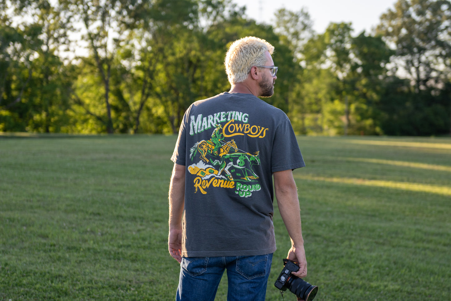 Marketing Cowboys Tee